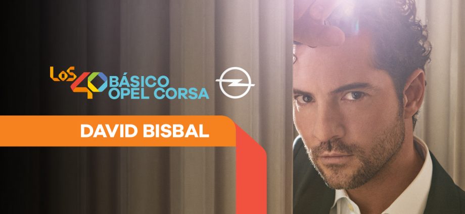 david bisbal LOS40 BASIC OPEL CORSA - foto youtube