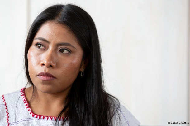 Yalitze Aparicio for. UNESCO/C.ALIX