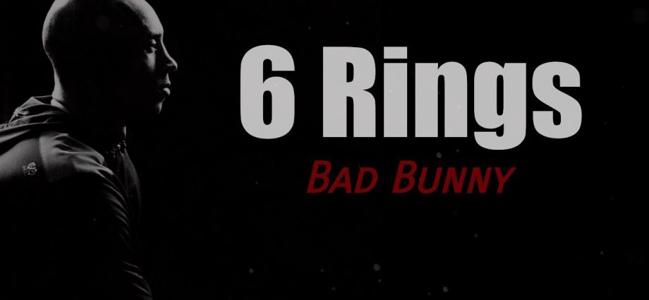 6 rings bad bunny fot. youtube