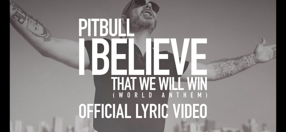 I Believe That We Win fot. youtube