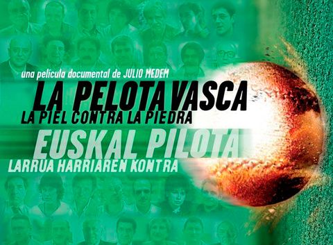 Piłka baskijska, skóra o kamień