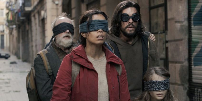 Bird Box Barcelona fot. Netflix