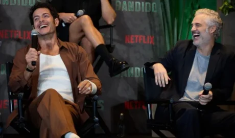 Alfonso Dosal i Juan Pablo Medina fot Bandidos Netflix