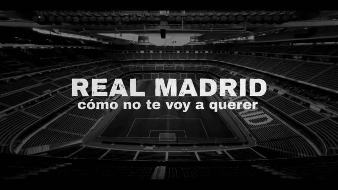 Real Madrid: Cómo no te voy a querer fot youtube