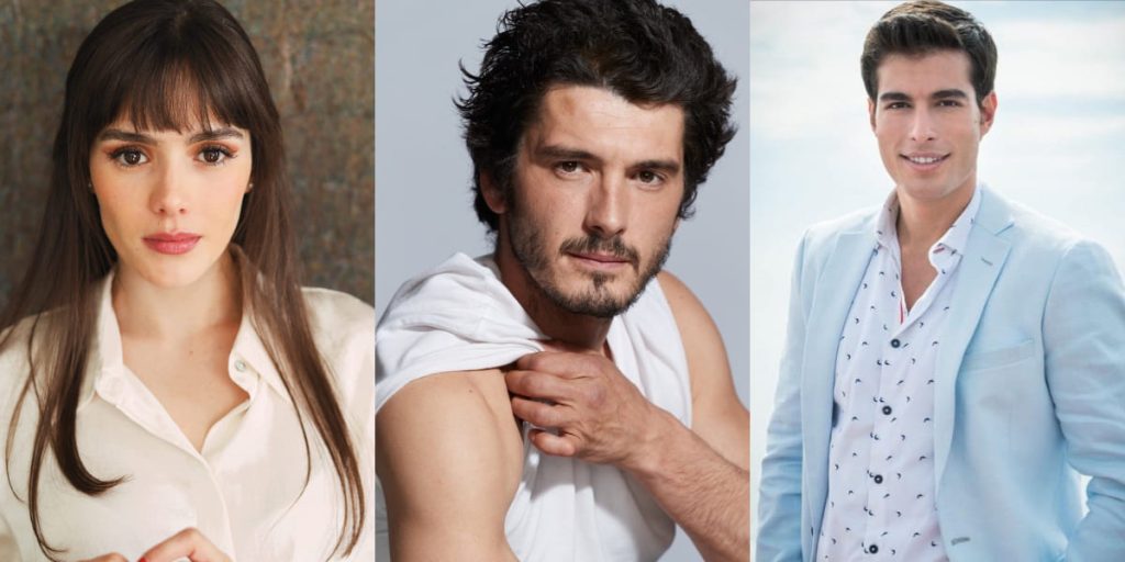 Yon González, Samantha Siqueiros i Danilo Carrera